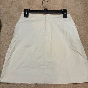 Banana Republic Cream A-Line Skirt